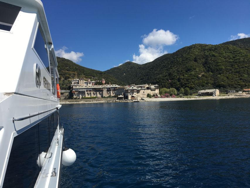 Mount Athos Glassbottom Cruise with Ammouliani Island visit - Why the Mount Athos view is the main event