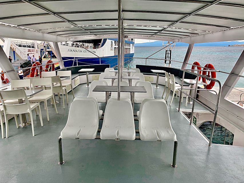 Mount Athos Glassbottom Cruise with Ammouliani Island visit - Starting at Ouranoupoli’s historic port