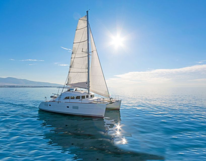 Mykonos: Catamaran Cruise With Meal and Drinks - Why Rhenia makes this Mykonos cruise worthwhile