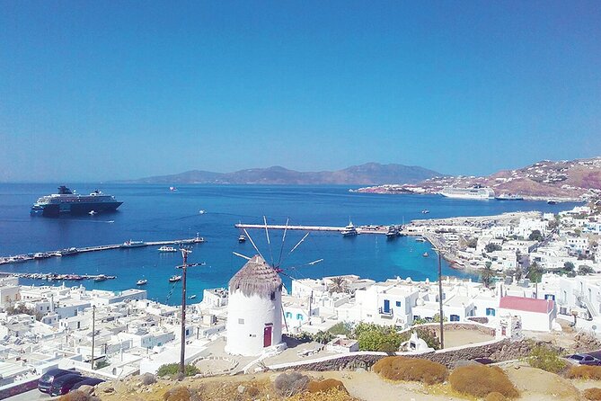 Mykonos Shore Excursion with Pickup from Cruise Ship Terminal - Mykonos Town on foot, where the tour slows down