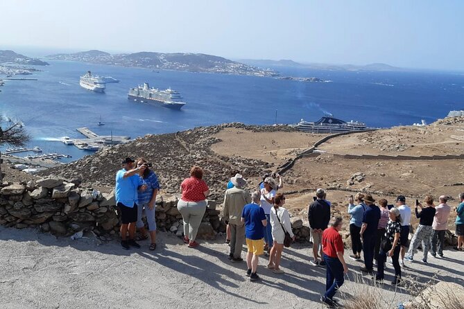 Mykonos Shore Excursion with Pickup from Cruise Ship Terminal - Kato Milli Windmills and the best postcard view