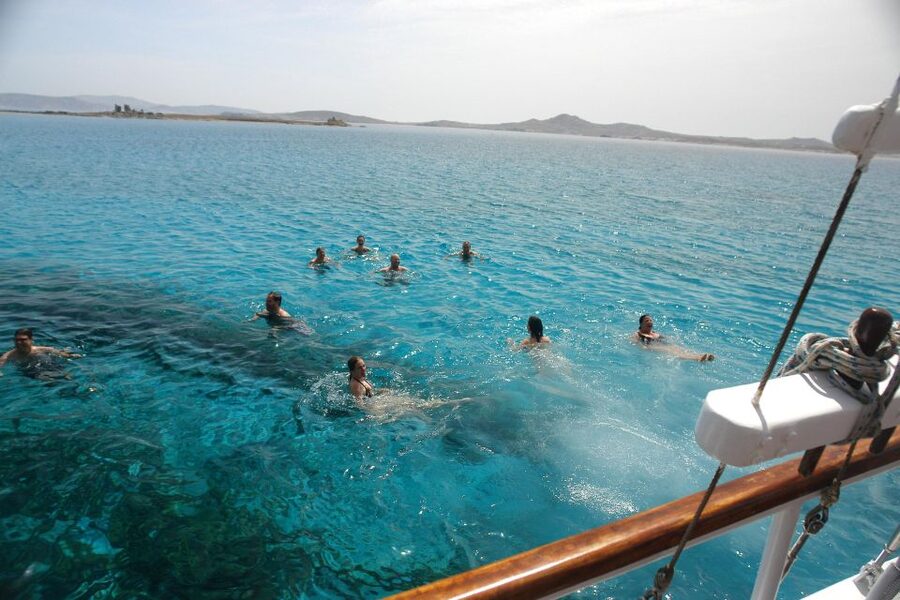 Mykonos: Sunset Party Boat Cruise with 1 Drink - What this Mykonos sunset cruise is really about