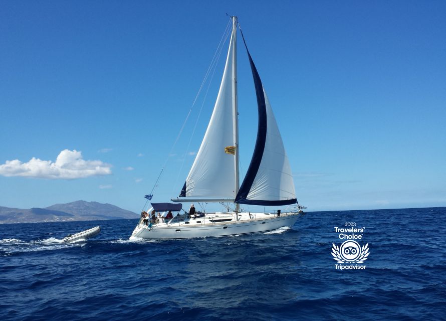 Mykonos: Yacht Cruise to Rhenia and Guided Tour of Delos - Delos: temples, mosaics, and a hot walk