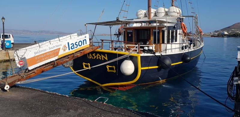 Naxos: Rina Cave-Koufonisi Cruise & Rina Cave Swim with BBQ - The best parts of the day at a glance
