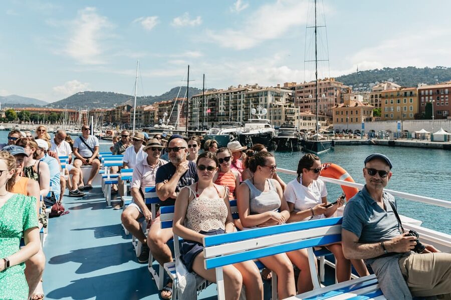 Nice: 1-Hour Sightseeing Cruise to Villefranche Bay - Leaving Nice Port for the Côte d’Azur