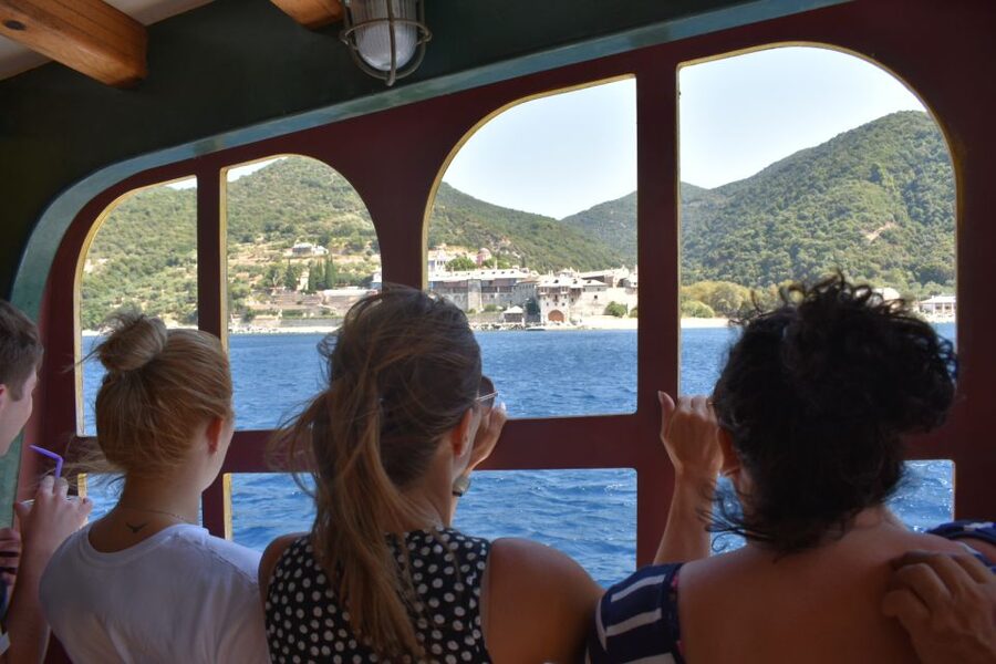 Ouranoupoli: Mount Athos Peninsula Sightseeing Cruise - Eight monasteries viewed from the boat