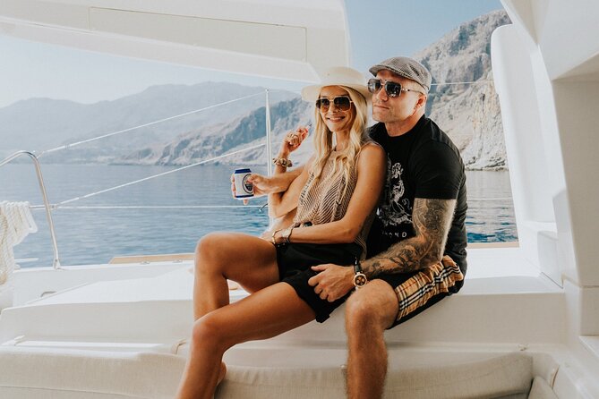Panormo: Luxury Catamaran Cruise with Lunch & Open Bar - The 100-Minute Sail Along Crete’s North Coast