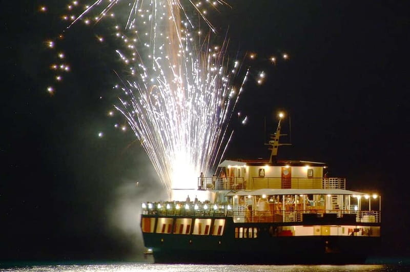 Paphos: Wave Dancer Fireworks, Buffet Dinner & Show Cruise - Key things to know before boarding
