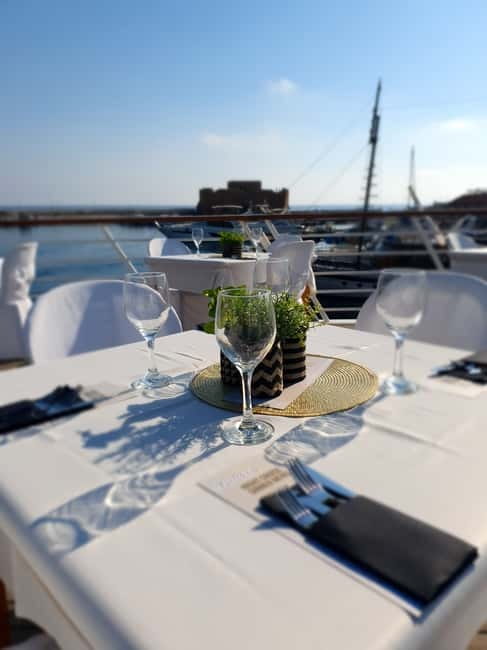 Paphos: Wave Dancer Fireworks, Buffet Dinner & Show Cruise - A dinner cruise with a proper show attached