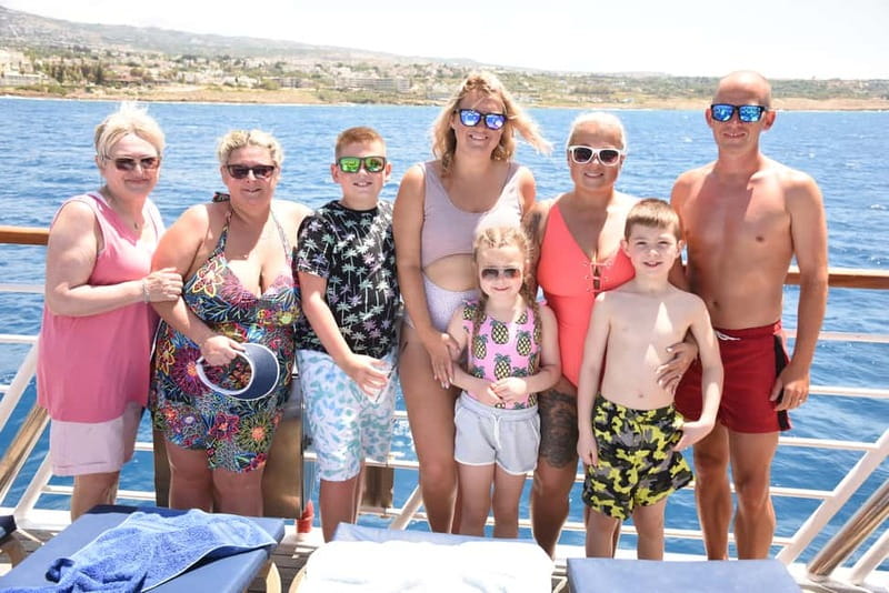 Paphos: Wave Dancer Half-Day Cruise with BBQ and Open Bar - BBQ lunch cooked in front of you