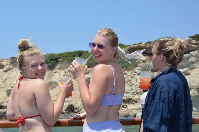 Paphos: Wave Dancer Half-Day Cruise with BBQ and Open Bar - Swimming, kayaking, and the Coral Bay stop