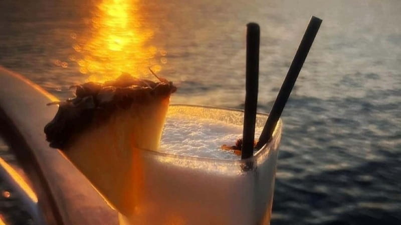 Paphos: Wave Dancer Sunset Cruise with BBQ and Swimming - A fresh BBQ served at sea