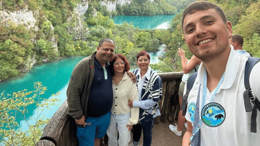 Plitvice Lakes Tour: Secured Tickets, Train & Boat Ride - Waterfalls, fish, and wooden paths
