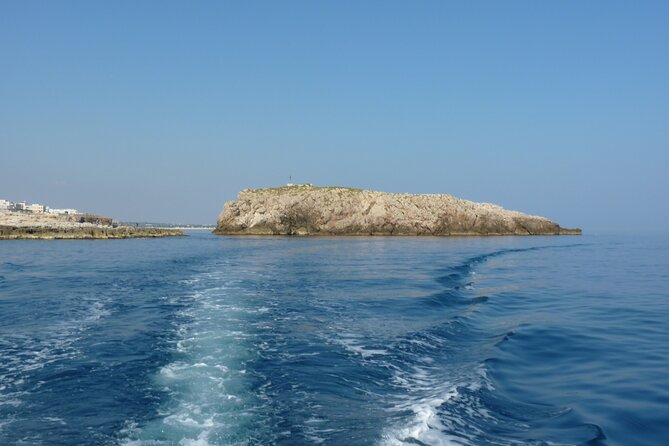 Polignano a Mare boat tour emotions, caves, diving and appetizers - Leaving from San Vito and getting settled