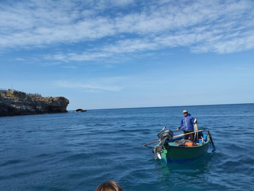 Polignano a Mare: Speedboat Cruise to Caves with Aperitif - Hermit’s Rock, Cala Port’Alga, and the Cave of Pigeons