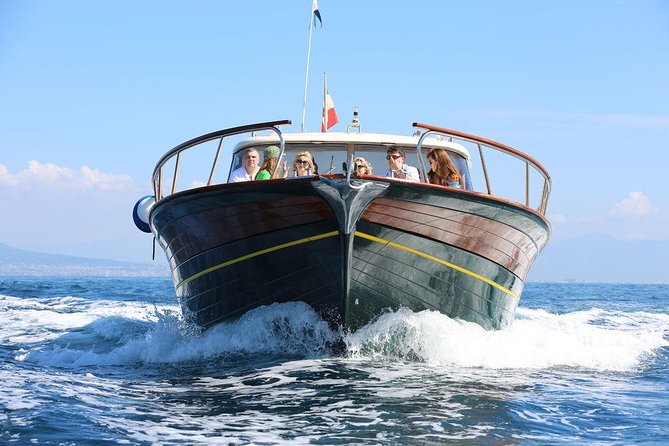 Positano & Amalfi Boat Tour from Sorrento: Swim & Light Lunch - Starting at 8:15 in central Sorrento