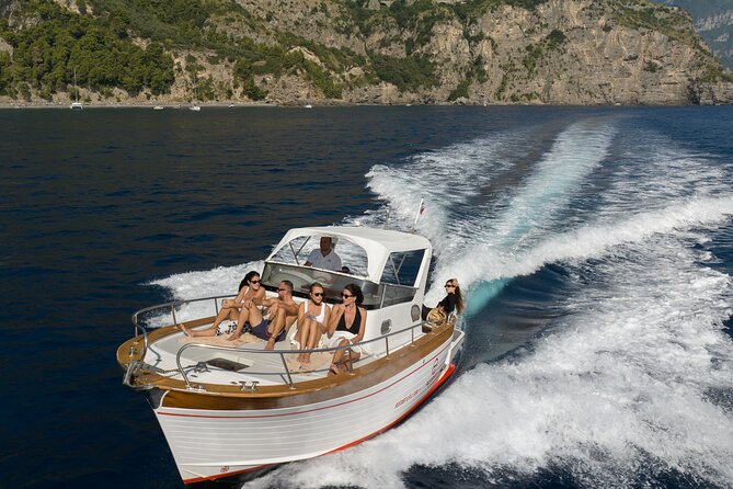 Private Boat Tour To Capri Departing From Positano - Around Capri, from Punta Carena to the Green Grotto