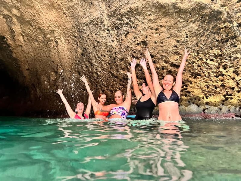 Rhodes: Anthony Quinn Bay & Sea Caves Snorkeling Cruise - The Alikies caves and the final swim