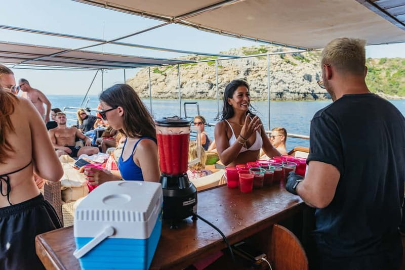 Rhodes: Anthony Quinn, Ladiko and Caves All-Inclusive Cruise - Key points at a glance