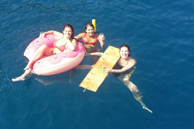 Rhodes Exclusive Swim Cruise Cocktail Open bar & Gourmet Buffet - Kallithea Springs gives you the first swim