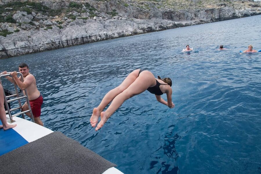 Rhodes: Lindos Cruise with 2 Swim Stops - Practical value at $47