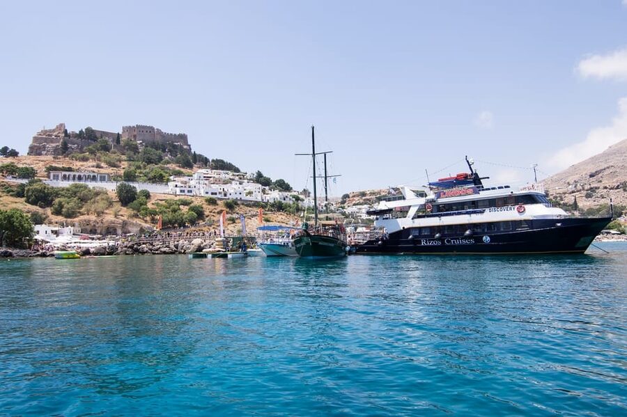 Rhodes: Lindos Cruise with 2 Swim Stops - Who will enjoy this day most