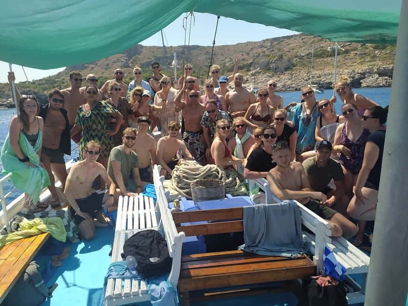 Rhodes: Pleasure Cruise for Swimming and Snorkeling - Anthony Quinn Bay: the most famous final stop