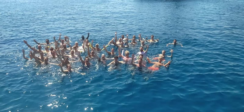 Rhodes: Pleasure Cruise for Swimming and Snorkeling - Kallithea Bay: start with clear water