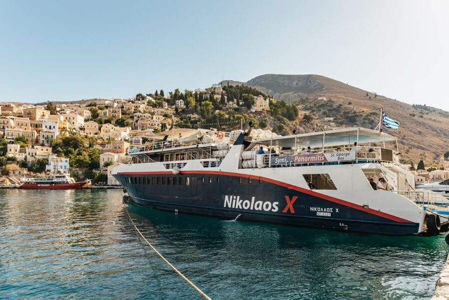 Rhodes: Symi Island & Panormitis Monastery Day Trip by Boat - The long ride from Rhodes to Symi
