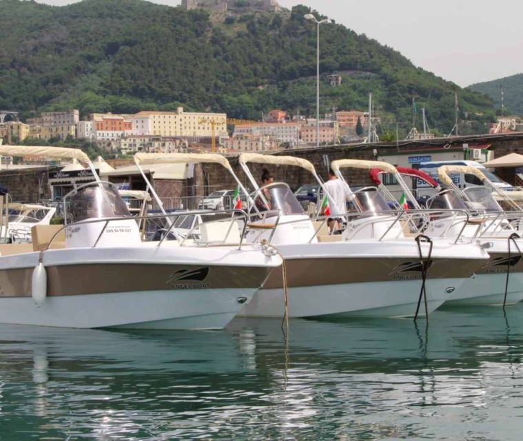 Salerno: Amalfi Coast Boat Rental (License not Required) - Swimming and snorkeling from your own boat