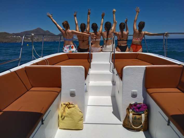 San José: Cabo de Gata Boat Trip - Leaving San José behind by boat