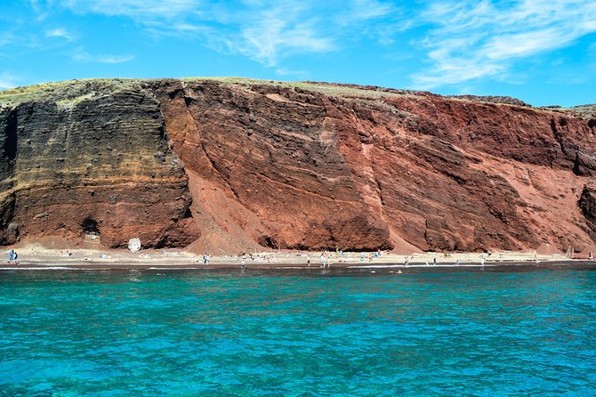 Santorini Caldera Sailing Tour with BBQ Lunch and Drinks - Pickup, group size, and small practical details