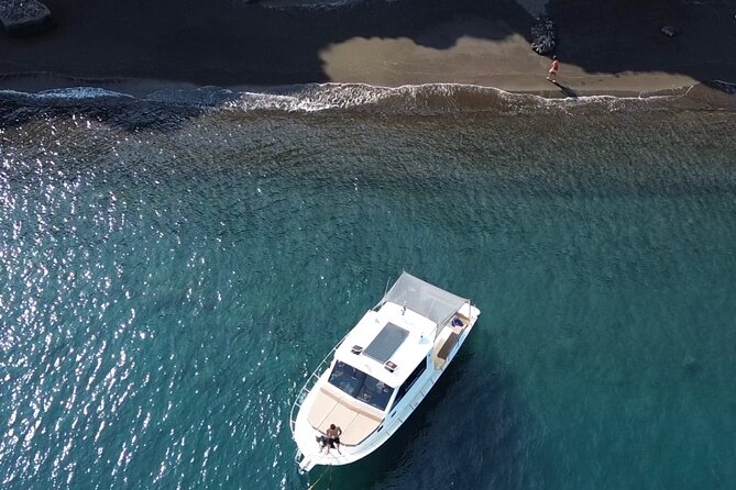 Santorini Fishing Private Cruise boat tour - BBQ, Snorkeling - Snorkeling, swimming, and quiet coves