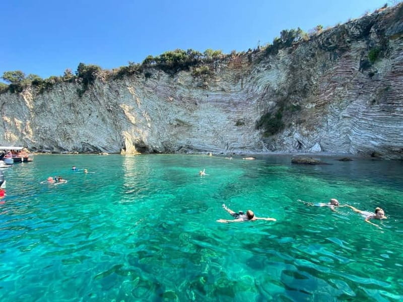 Sarandë: Boat Tour at Kroreza & Hidden Caves with Snorkeling - Shpella e Milotit and the first coastal views