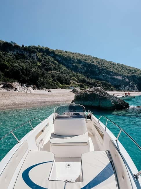 Sarandë: Boat Tour Turtle Cave Kakome & Krorez Snorkeling - Krorez Beach gives you the longest pause