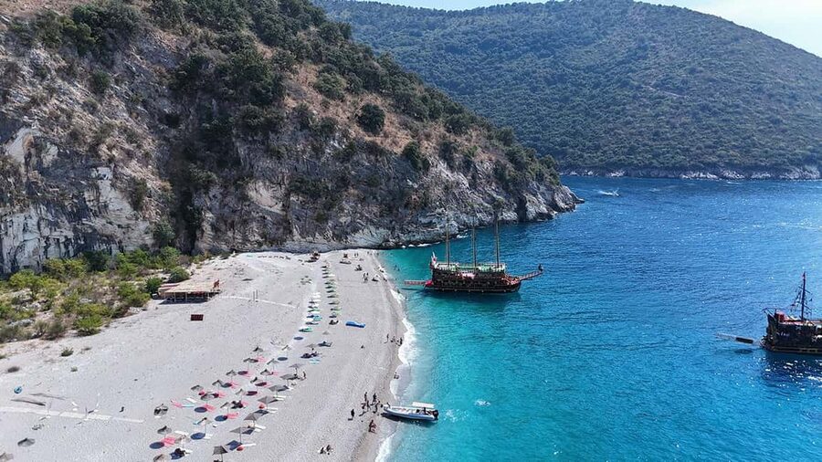 Sarandë: Boat Tour Turtle Cave Kakome & Krorez Snorkeling - What the $37 price really buys you