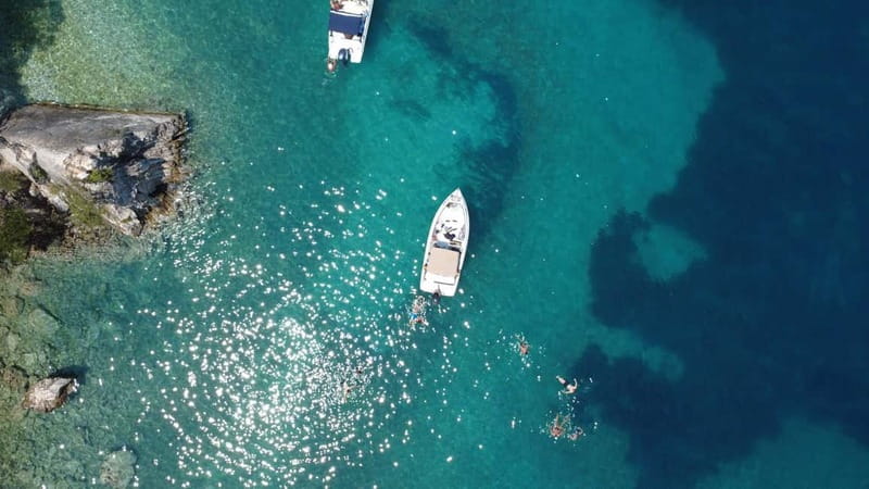 Sarande: Hidden Cave, Gremina, Kakome & Krorez Boat Tour - Swimming, snorkeling, and practical comfort