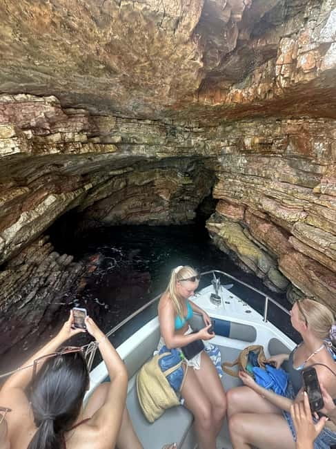 Sarandë: Ionian Coast Hidden Beaches and Caves Boat Tour - Key points to know before booking