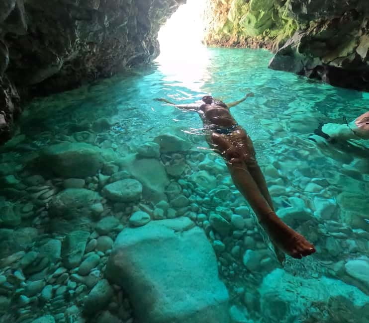 Secret Blue Cave & Grama Bay - Speed Boat Tour - The Blue Cave is the trip’s signature moment