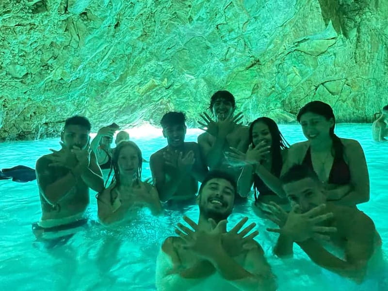 Secret Blue Cave & Grama Bay - Speed Boat Tour - The speedboat is both the strength and the warning