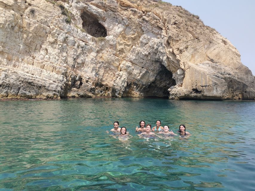 Siracusa: Ortigia Boat Tour with Marine Grotto & Snorkeling - The sea caves, including Cave of Love