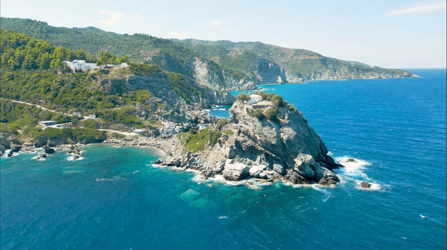 Skiathos: Mamma Mia Island and Beach Day Cruise - The crossing from Skiathos to Skopelos