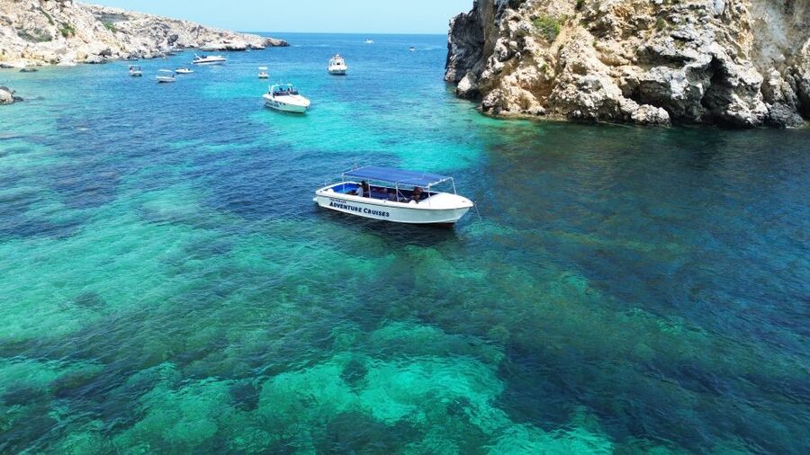 Sliema: Boat Trip to Comino Blue Lagoon, Gozo, and Caves - Boat size, comfort, and group feel