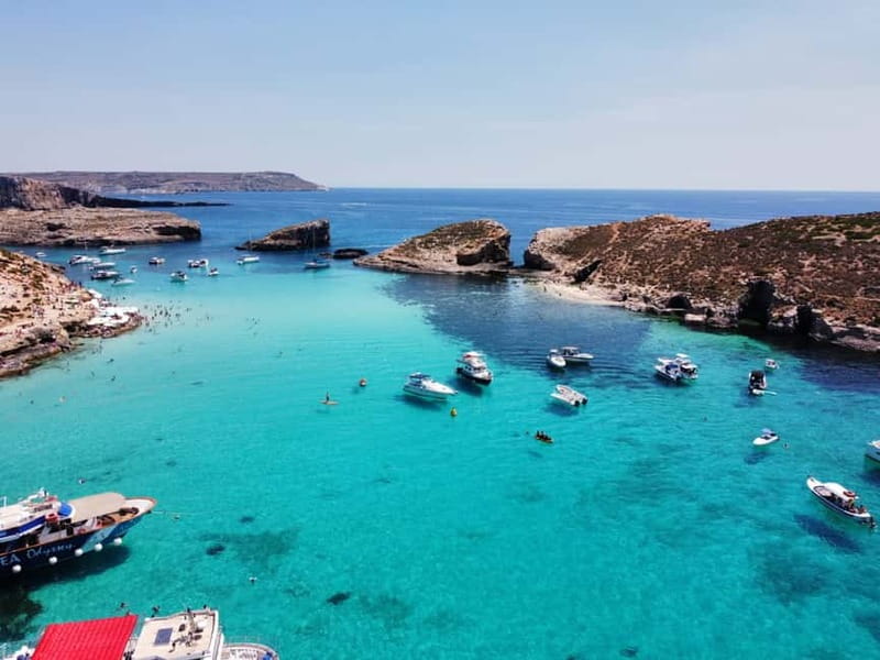 Sliema: Cruise to Comino, Crystal Lagoon, and Blue Lagoon - Mgarr Harbour in Gozo: photo stop or longer visit