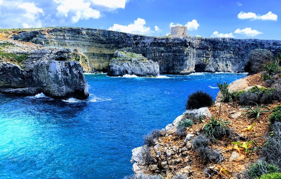 Sliema/St. Paul's: Gozo, Comino & Blue Lagoon Ferry Cruise - Comino and the Blue Lagoon reality check