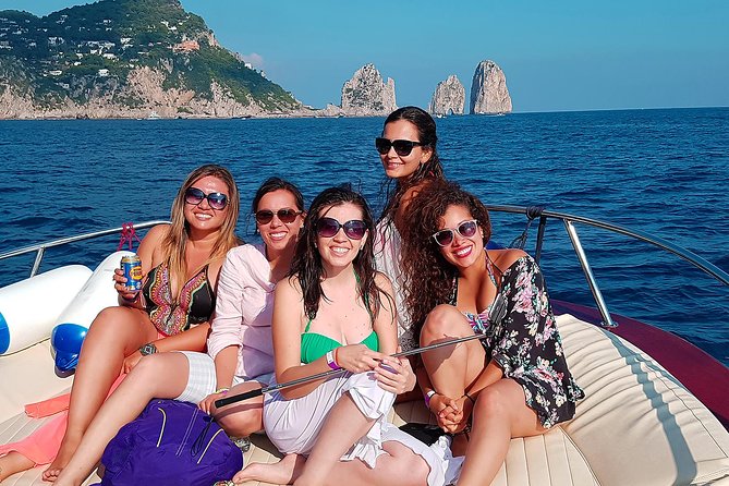 Small Group Boat Day Excursion to Capri Island from Sorrento - Punta Carena, the Natural Arch, and the final coastal views