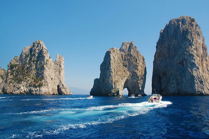 Small Group Boat Tour Capri & Blue Grotto with Swimming Stops - The Blue Grotto comes with a serious time warning