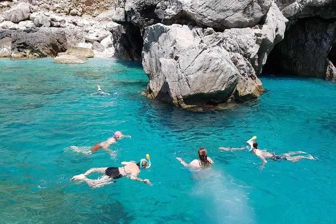 Sorrento: Capri Select Boat Trip with Swim, Drinks & Pick Up - Marina della Lobra gives the trip a quieter start