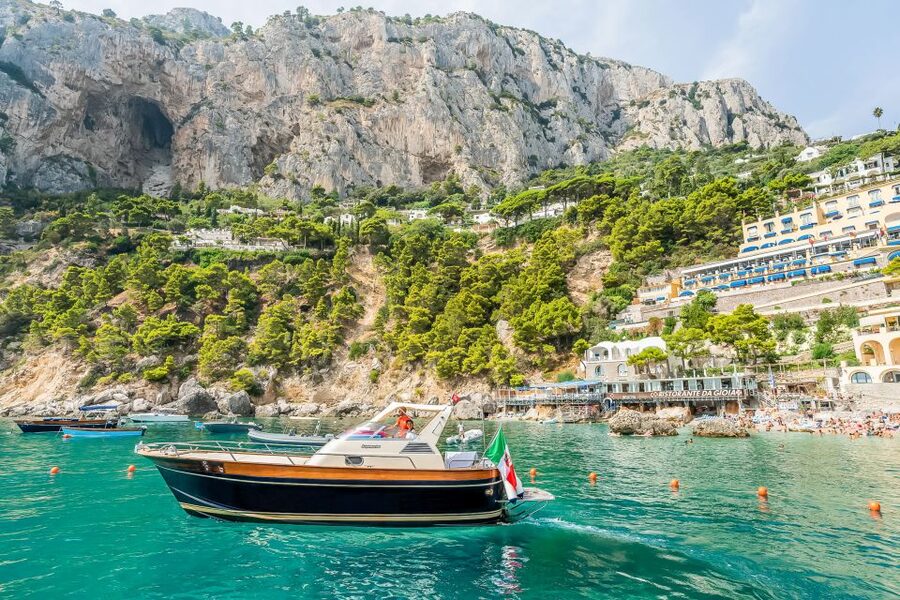 Sorrento: Exclusive Capri Boat Tour and Optional Blue Grotto - Why a small boat makes Capri more enjoyable