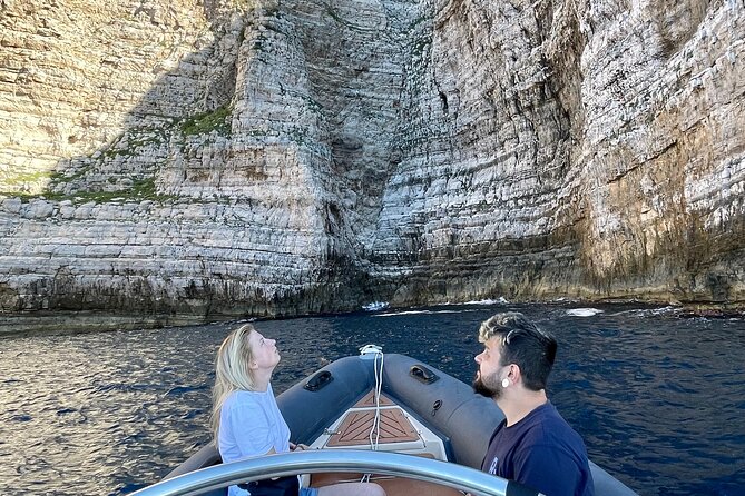 Speed Boat Trip to Sazan Island, Haxhi Ali Cave and Karaburun - Snorkeling and swimming: read the fine print